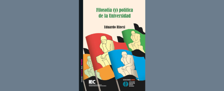 Eduardo Rinesi: la vigencia y la urgencia de la reflexión sobre la universidad