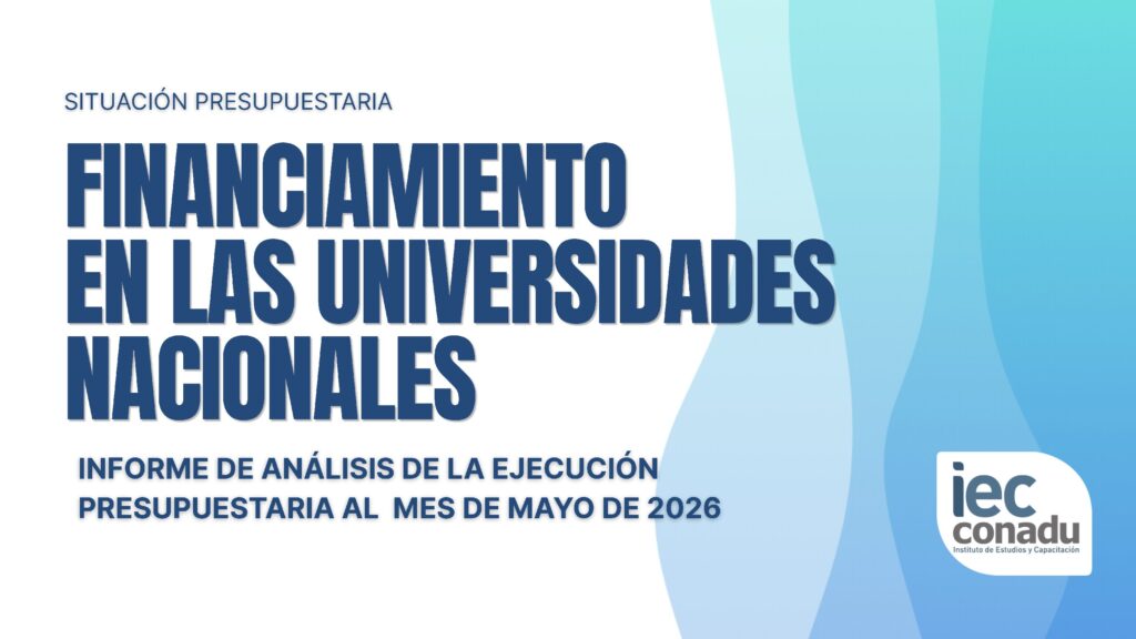 Informe de Análisis de la Ejecución Presupuestaria al mes de Mayo 2026
